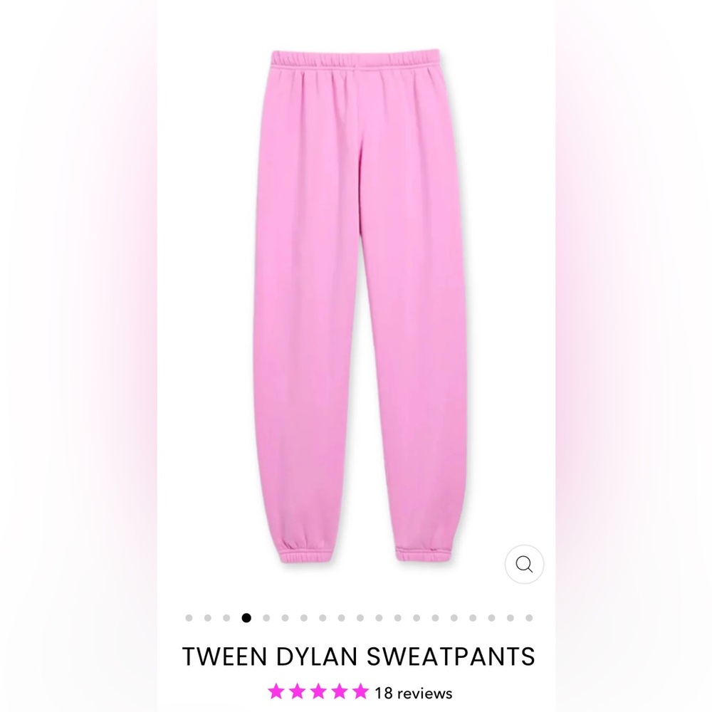 🩷 KatieJNyc TWEEN DYLAN SWEATPANTS
